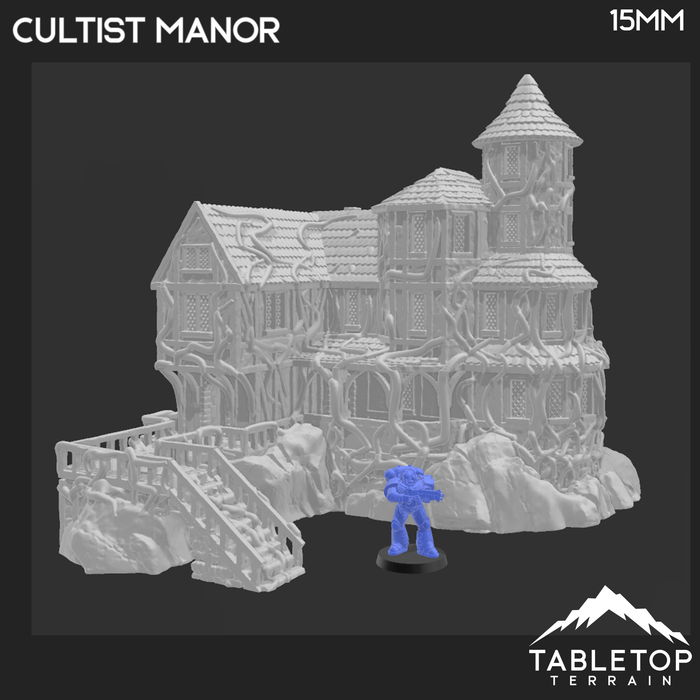 Tabletop Terrain Building Cultist Manor