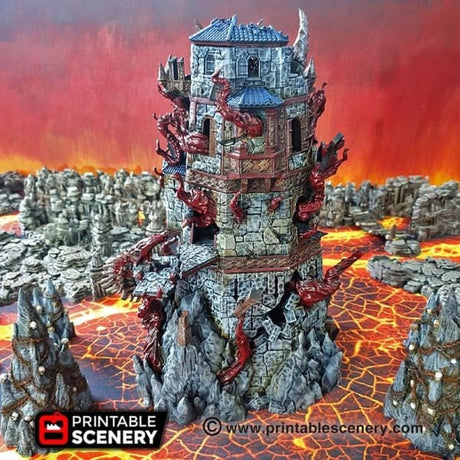 Tabletop Terrain Building Demonhelm - Fantasy Building
