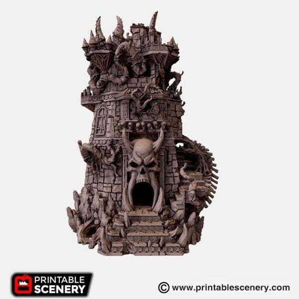 Tabletop Terrain Building Demonhelm - Fantasy Building