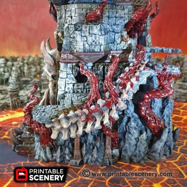 Tabletop Terrain Building Demonhelm - Fantasy Building