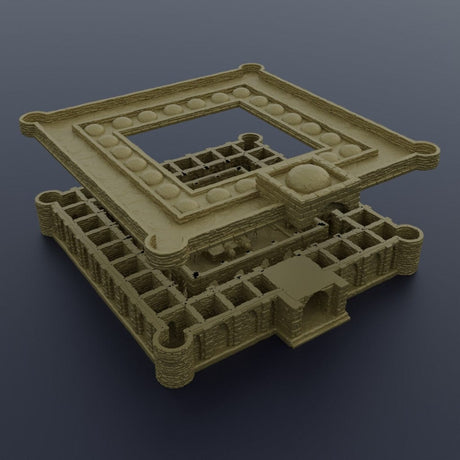 Tabletop Terrain Building Desert Caravanserai