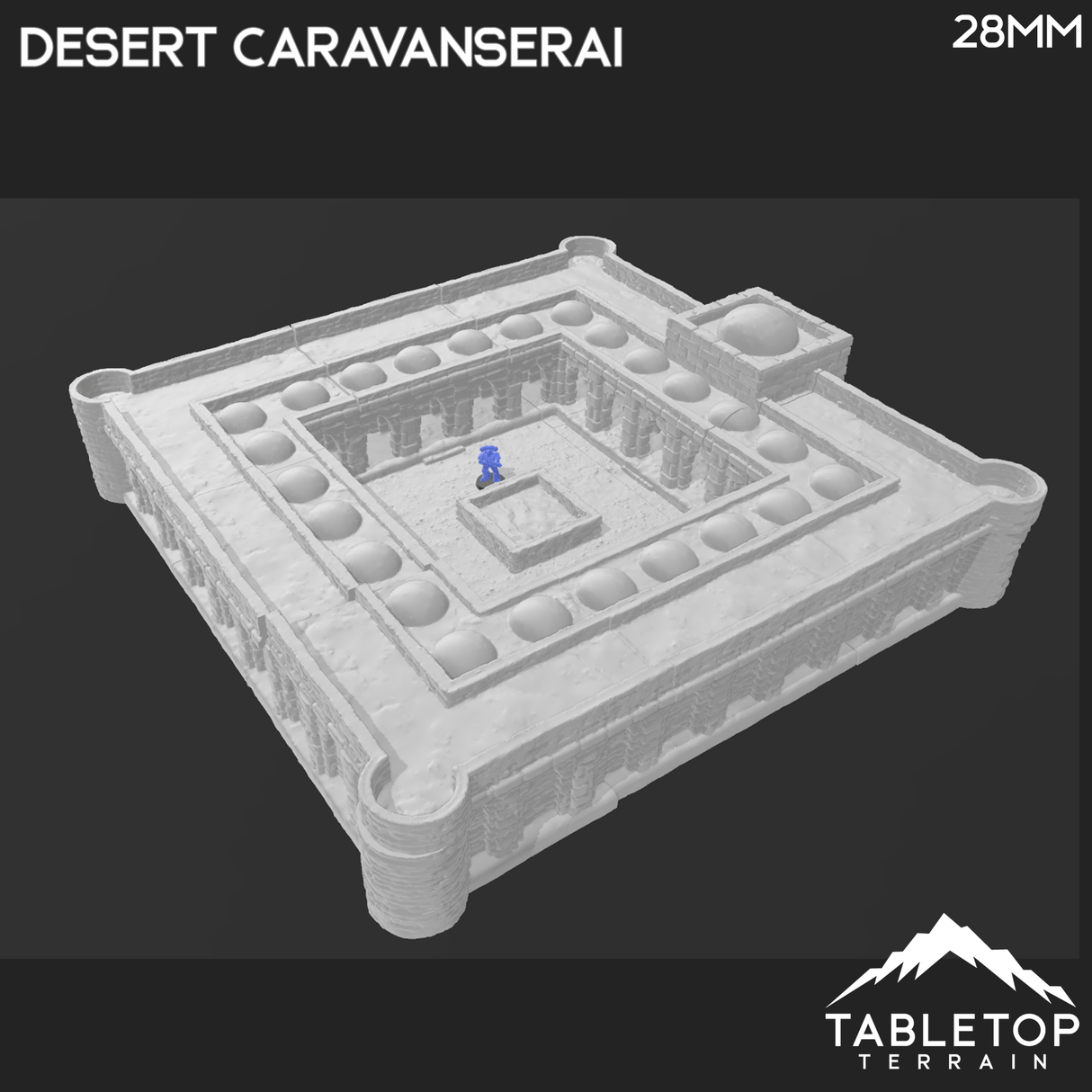 Tabletop Terrain Building Desert Caravanserai
