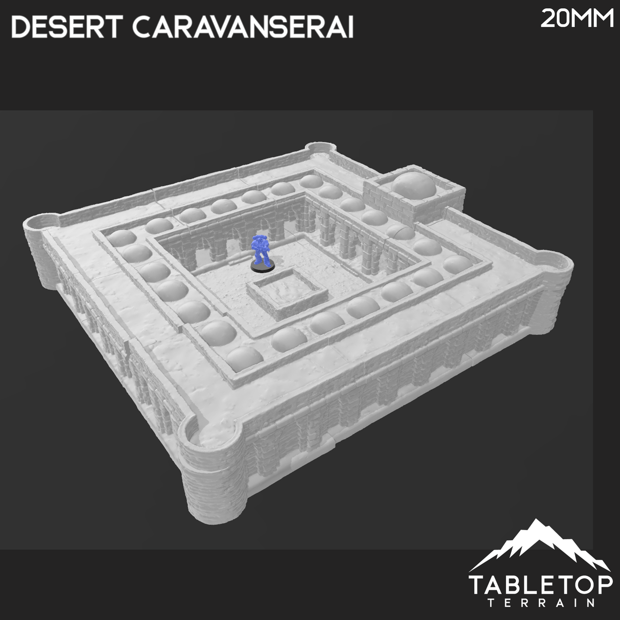 Tabletop Terrain Building Desert Caravanserai