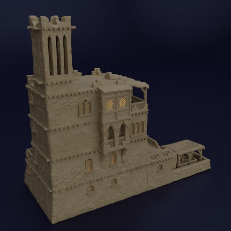 Tabletop Terrain Building Desert Inn