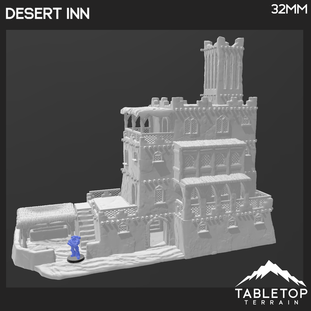 Tabletop Terrain Building Desert Inn