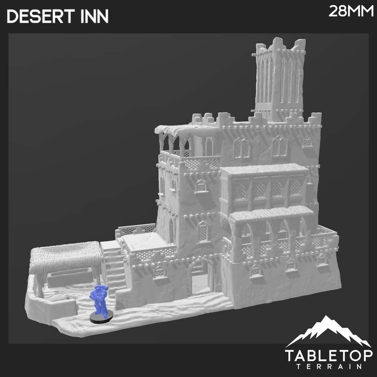 Tabletop Terrain Building Desert Inn