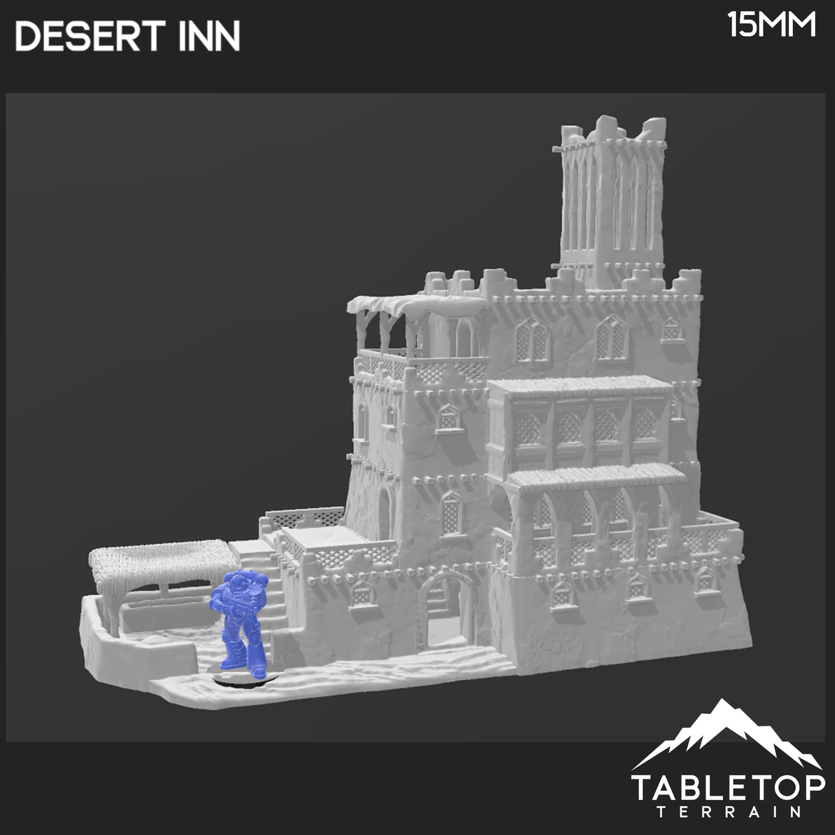 Tabletop Terrain Building Desert Inn