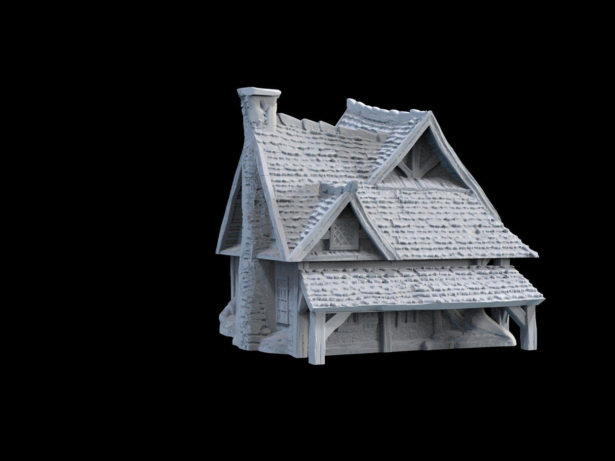 Tabletop Terrain Building Drinking Tavern - Town of Grexdale - Fantasy Building