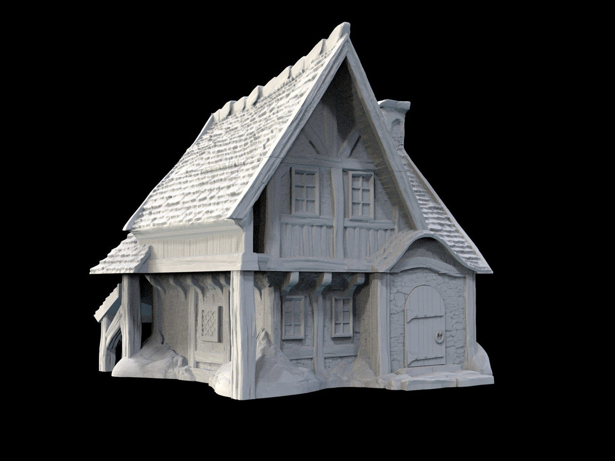 Tabletop Terrain Building Drinking Tavern - Town of Grexdale - Fantasy Building