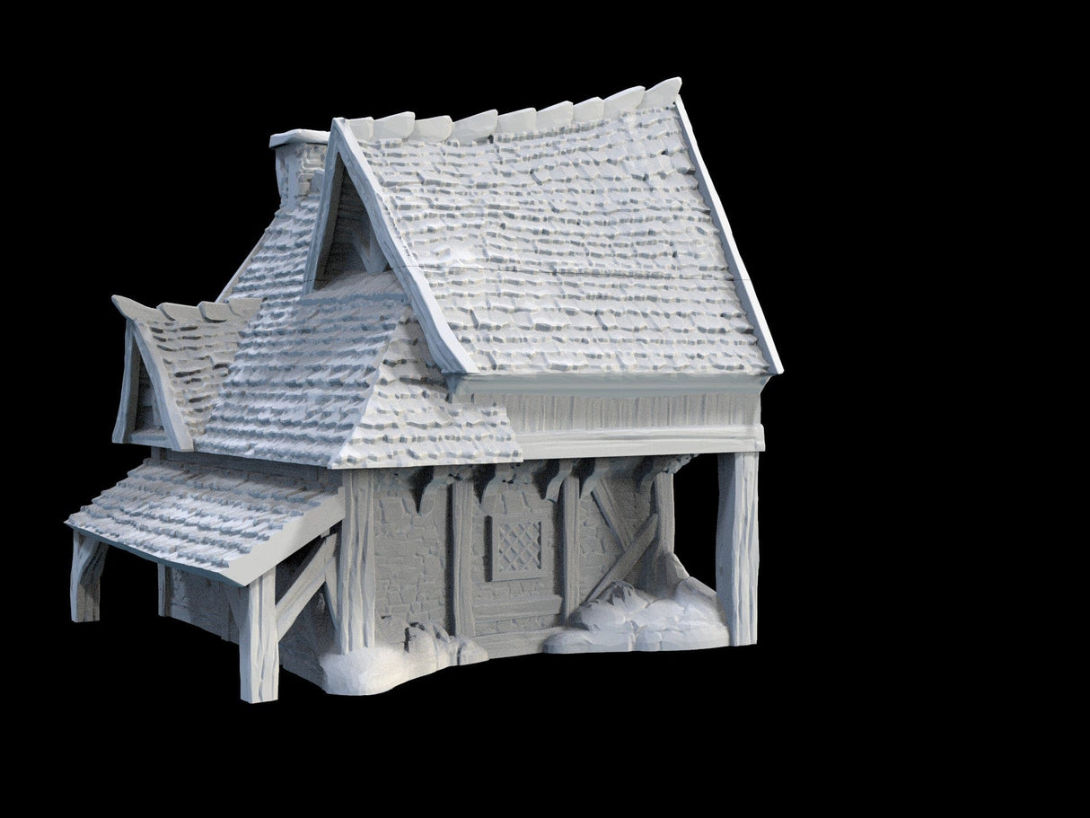 Tabletop Terrain Building Drinking Tavern - Town of Grexdale - Fantasy Building