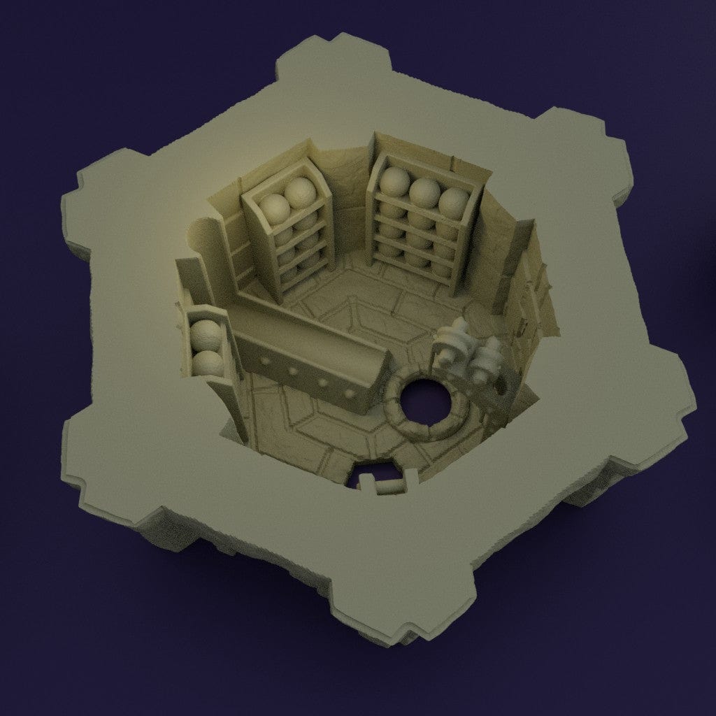 Tabletop Terrain Building Dwarf Bombard Tower