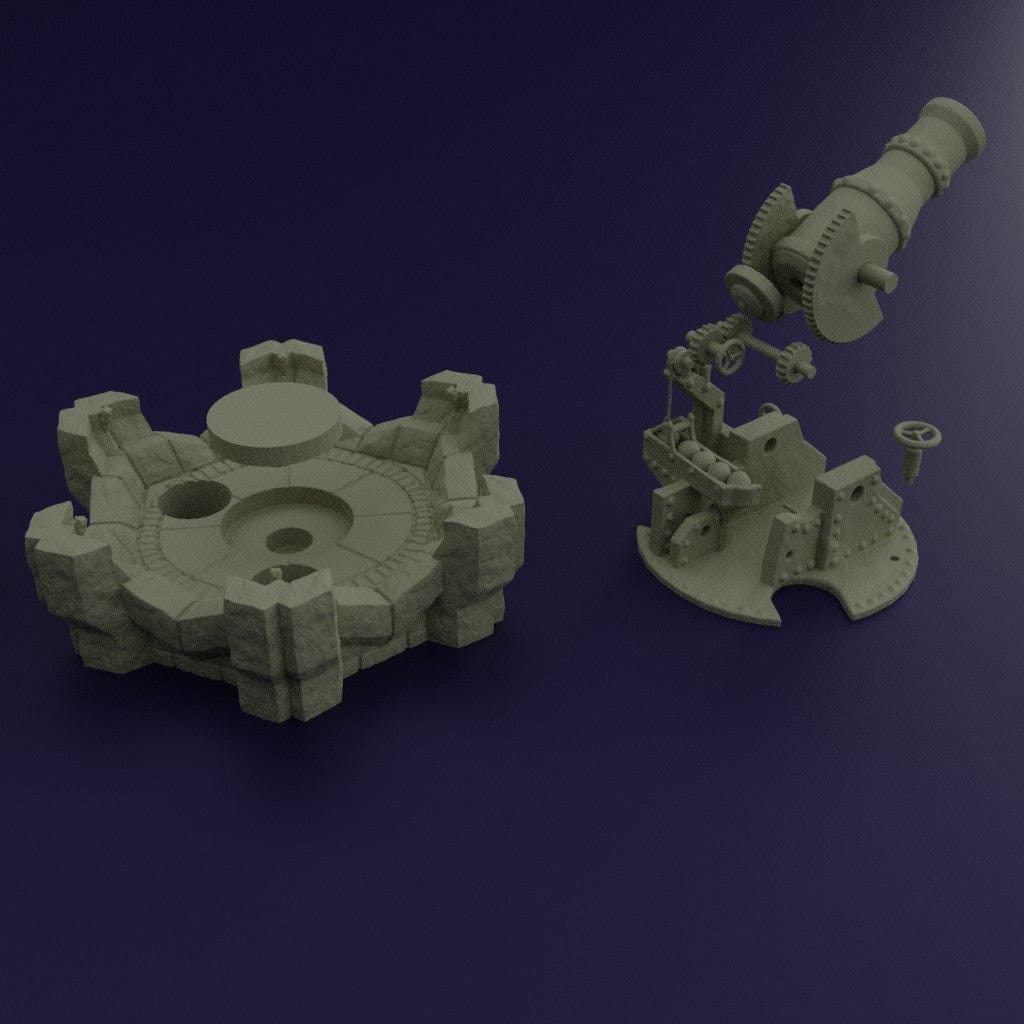 Tabletop Terrain Building Dwarf Bombard Tower