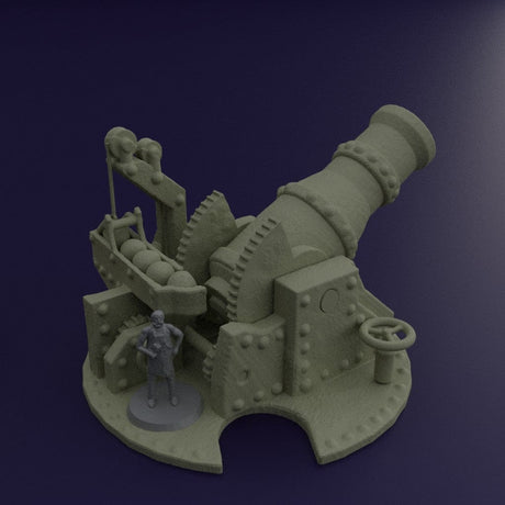 Tabletop Terrain Building Dwarf Bombard Tower