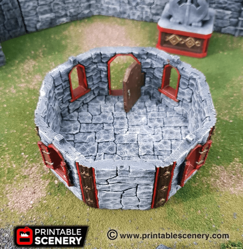 Tabletop Terrain Building Dwarven House - Fantasy Building