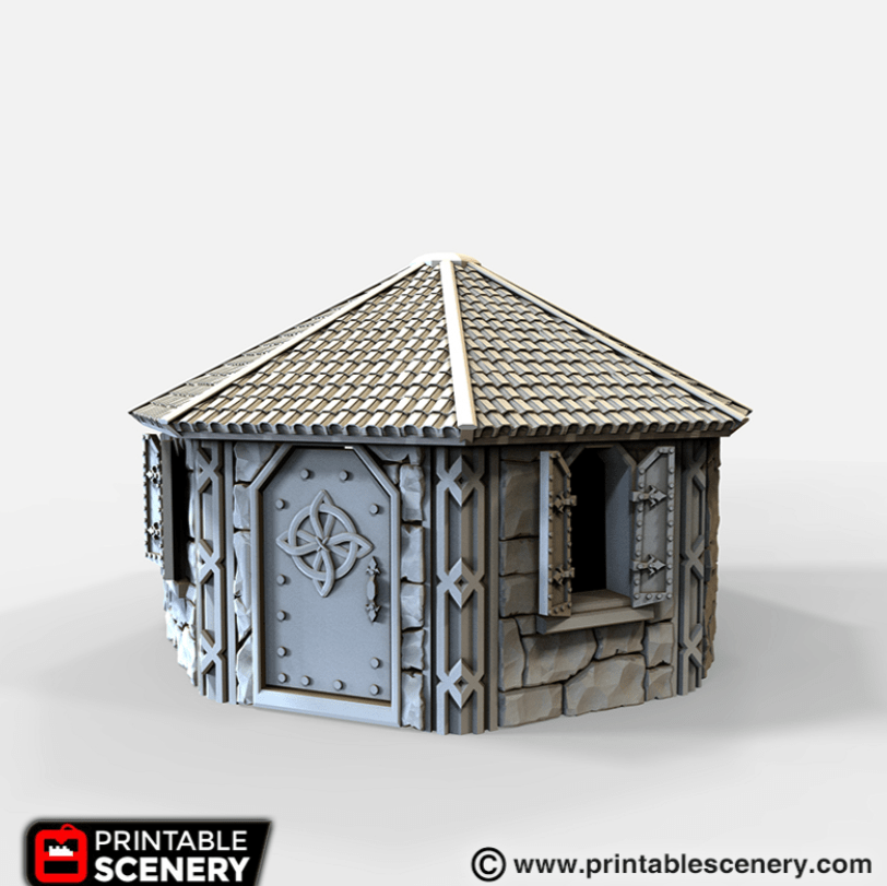 Tabletop Terrain Building Dwarven House - Fantasy Building