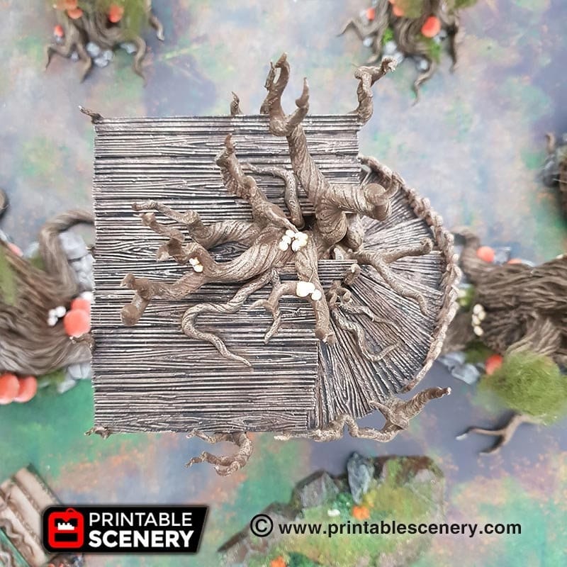 Tabletop Terrain Building Elven Tower - Elven Fantasy Building