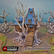 Tabletop Terrain Building Feywild Cabin - Ruined Fantasy Building