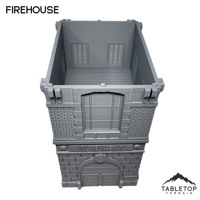 Tabletop Terrain Building Firehouse - Marvel Crisis Protocol Building