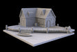 Tabletop Terrain Building Fishery - Town of Grexdale - Fantasy Building