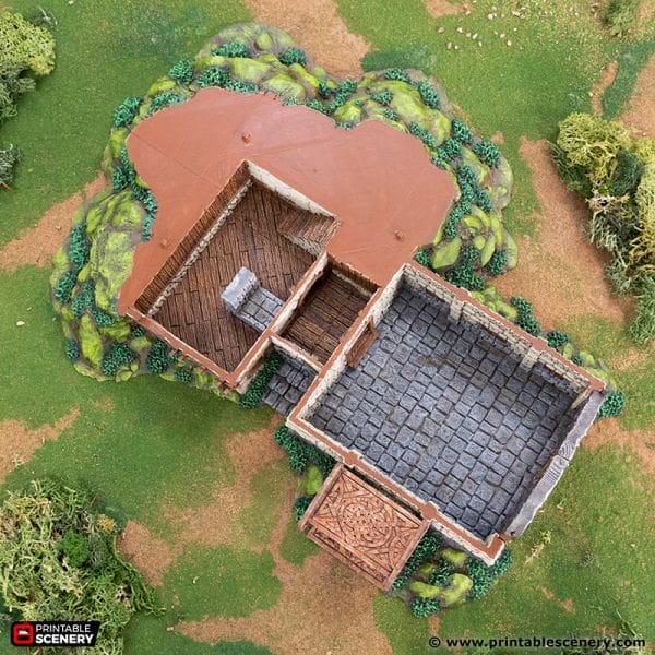 Tabletop Terrain Building Gaffer's Guild Workshop- Rise of the Halflings - Fantasy Building