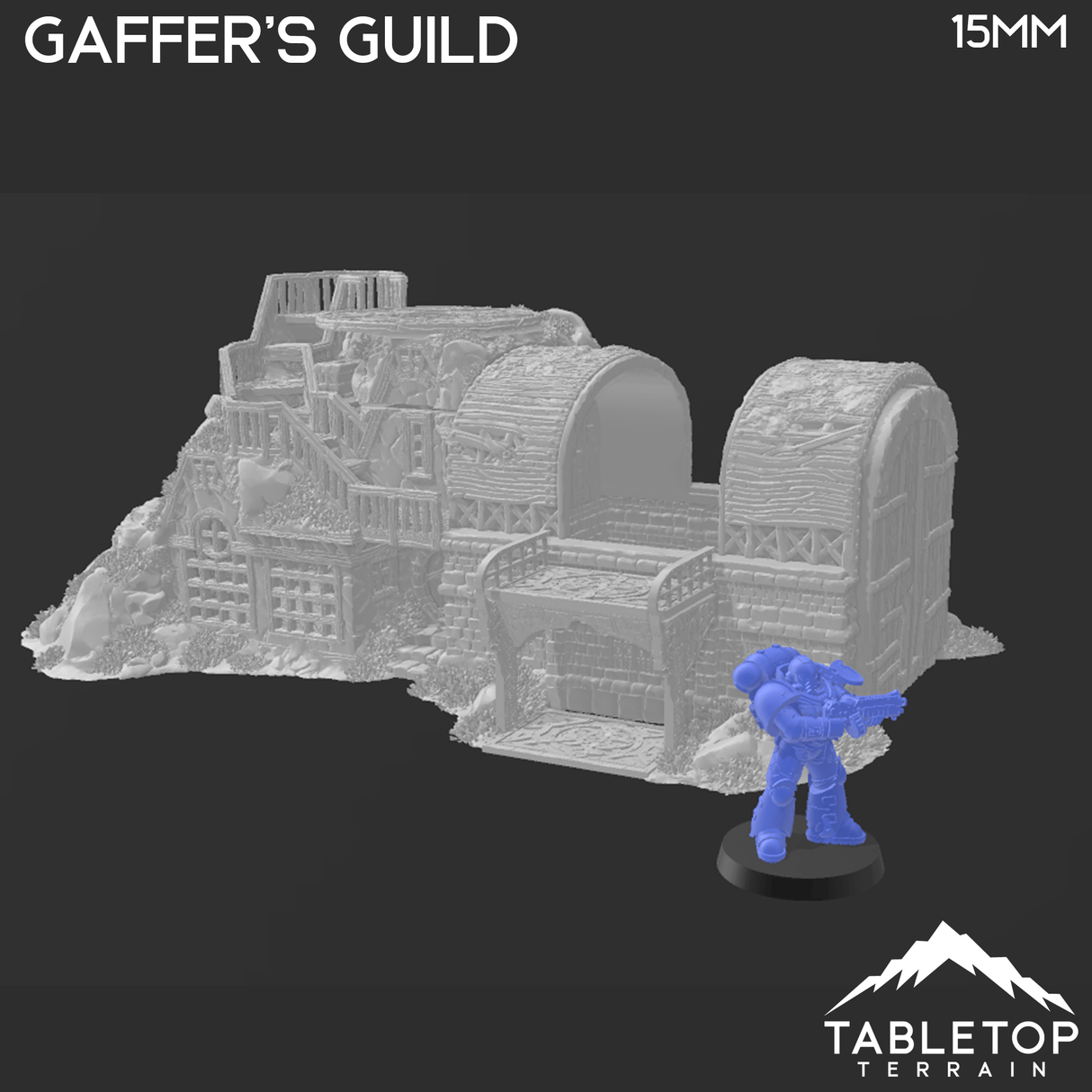 Tabletop Terrain Building Gaffer's Guild Workshop- Rise of the Halflings - Fantasy Building
