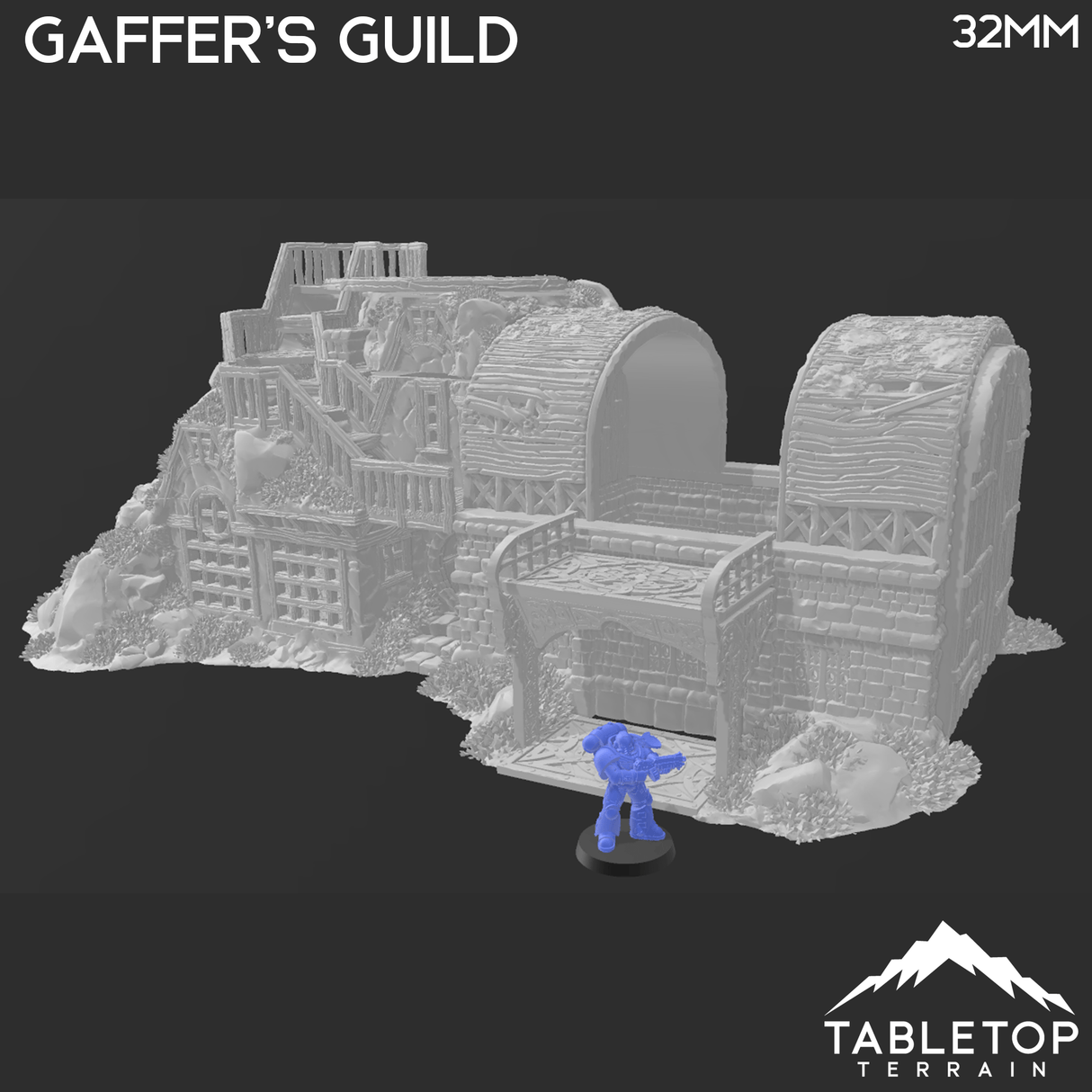 Tabletop Terrain Building Gaffer's Guild Workshop- Rise of the Halflings - Fantasy Building