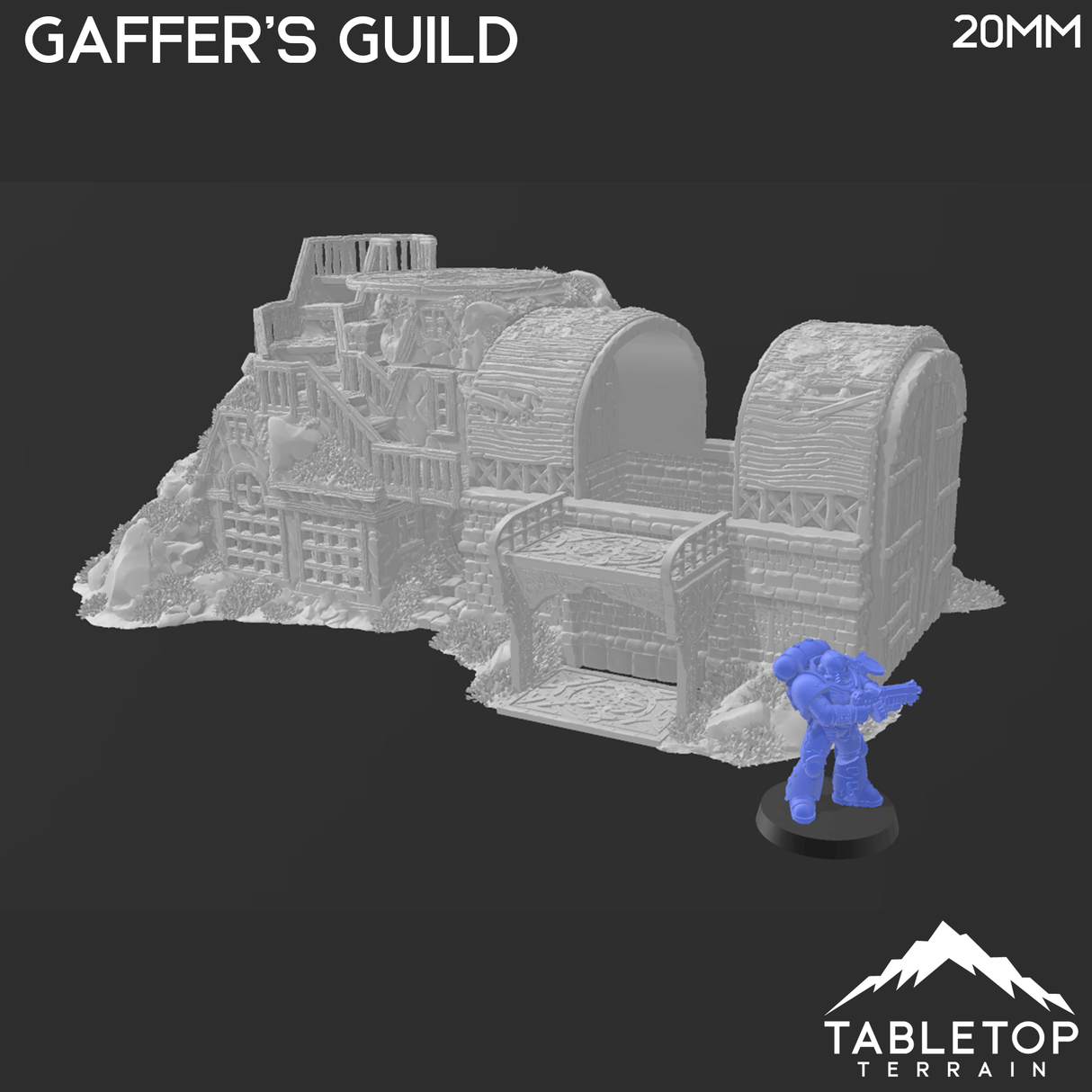 Tabletop Terrain Building Gaffer's Guild Workshop- Rise of the Halflings - Fantasy Building