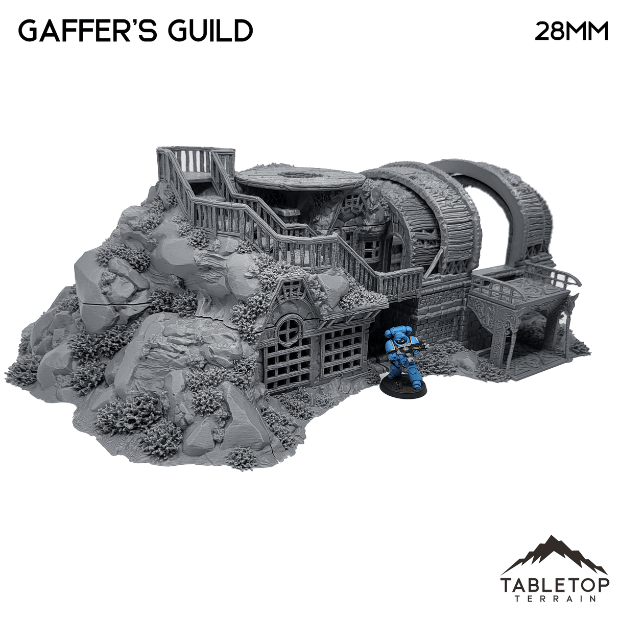 Tabletop Terrain Building Gaffer's Guild Workshop- Rise of the Halflings - Fantasy Building