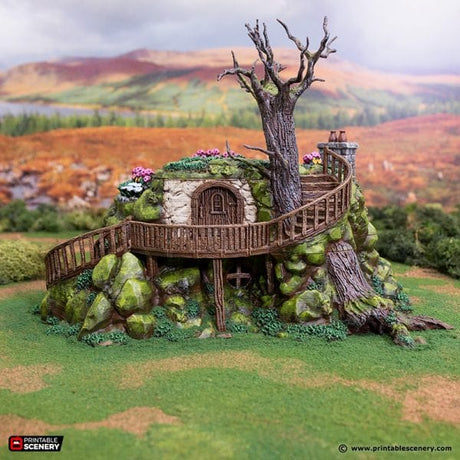 Tabletop Terrain Building Gardener's Guildhall - Rise of the Halflings - Fantasy Building