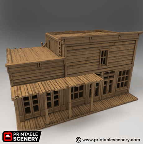 Tabletop Terrain Building General Store - Wild West Building