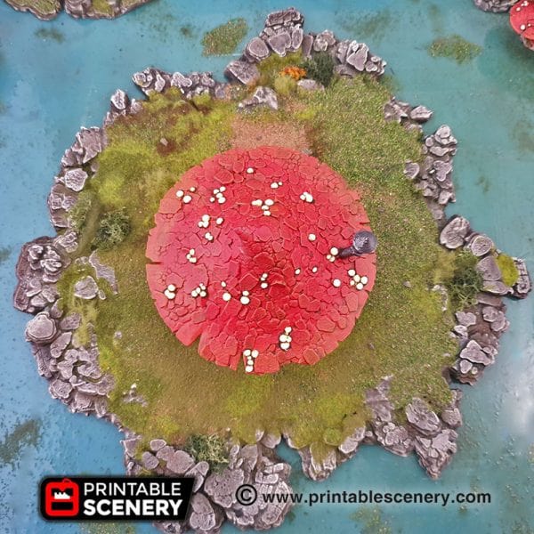 Tabletop Terrain Building Goblin Mushroom Hovel - Fantasy Building