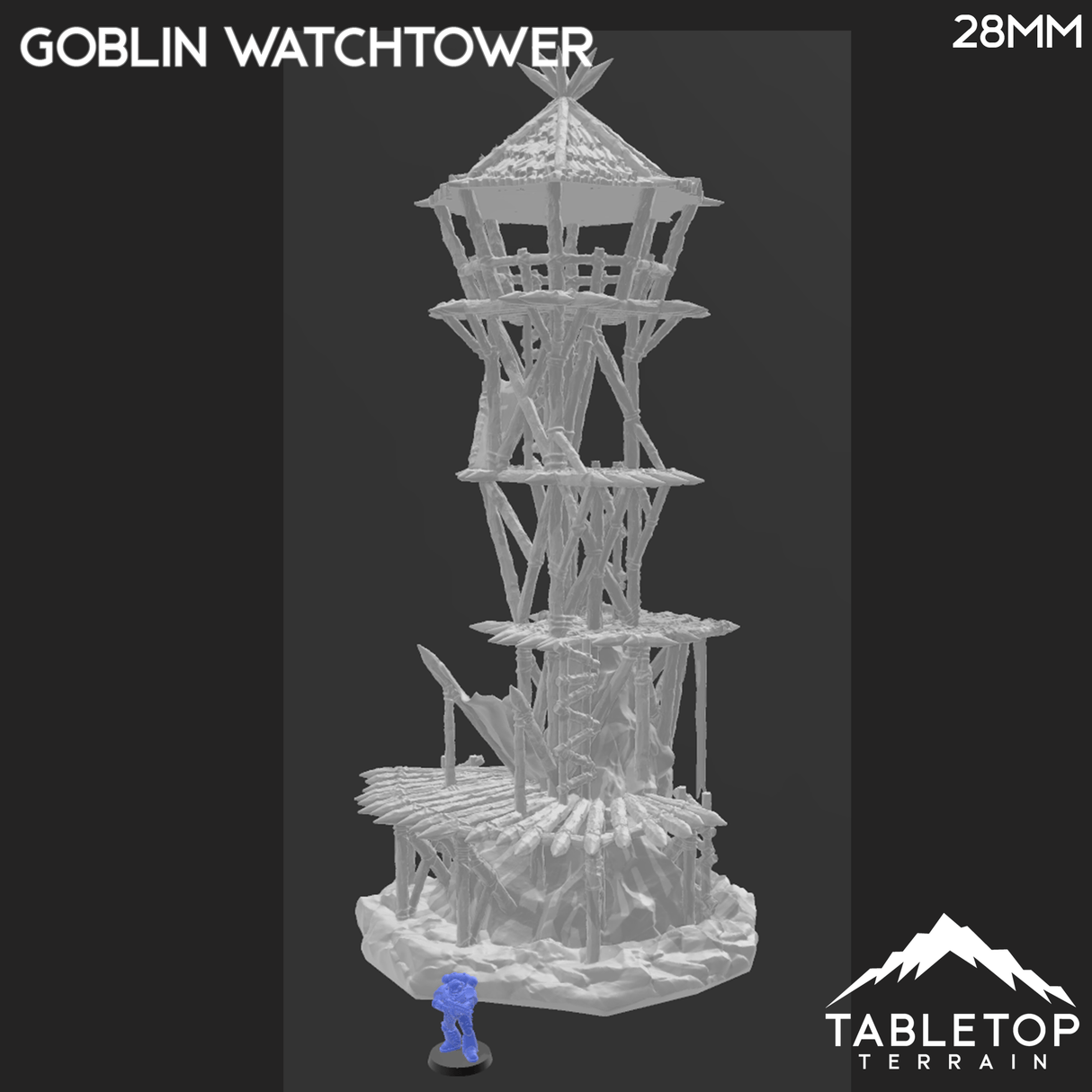 Tabletop Terrain Building Goblin Watchtower