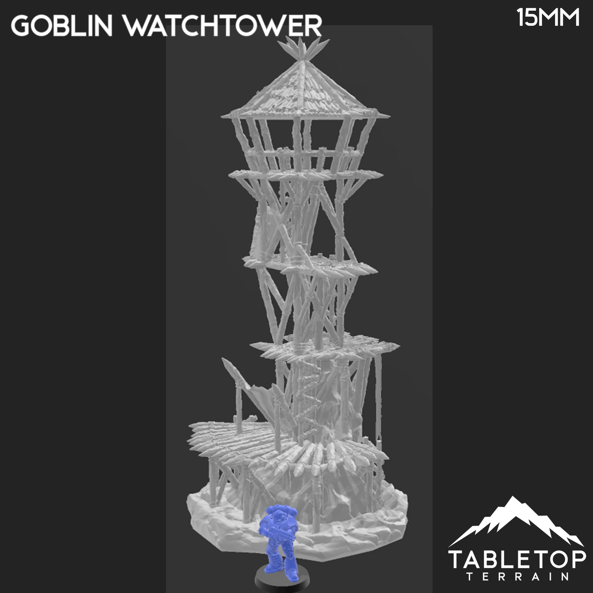 Tabletop Terrain Building Goblin Watchtower