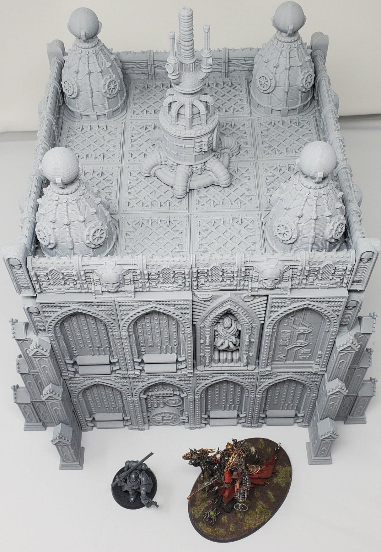Tabletop Terrain Building Gothic Factory - Openlock - 40k Terrain