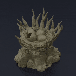 Tabletop Terrain Building Griffin Nest