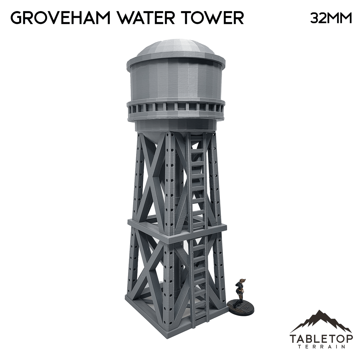 Groveham Water Tower – Tabletop Terrain