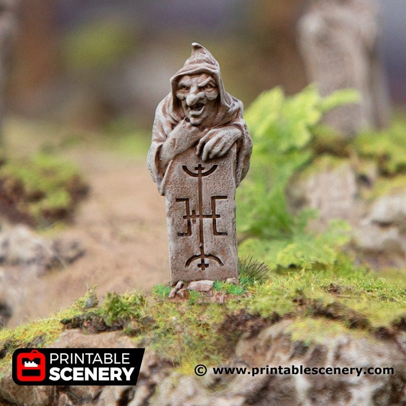Tabletop Terrain Building Hagglethorn Waymarkers - Objective Markers - Hagglethorn Hollow