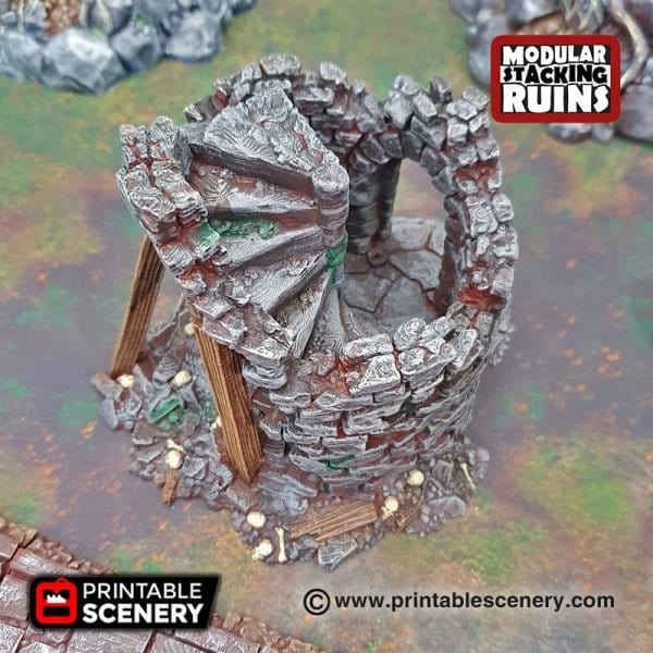 Tabletop Terrain Building Hermit Tower - Fantasy Building