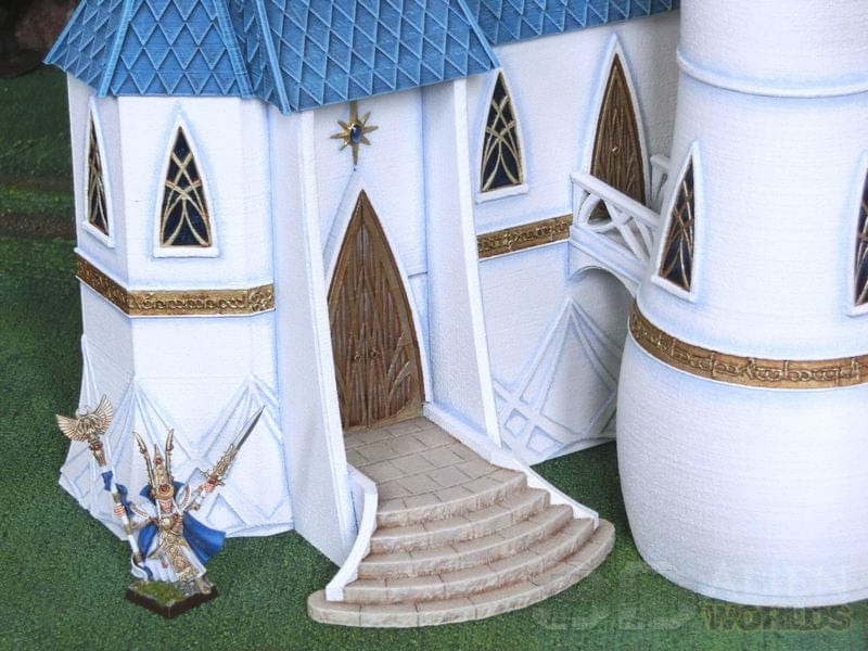Tabletop Terrain Building High Elf House Tower - Elven Fantasy Building