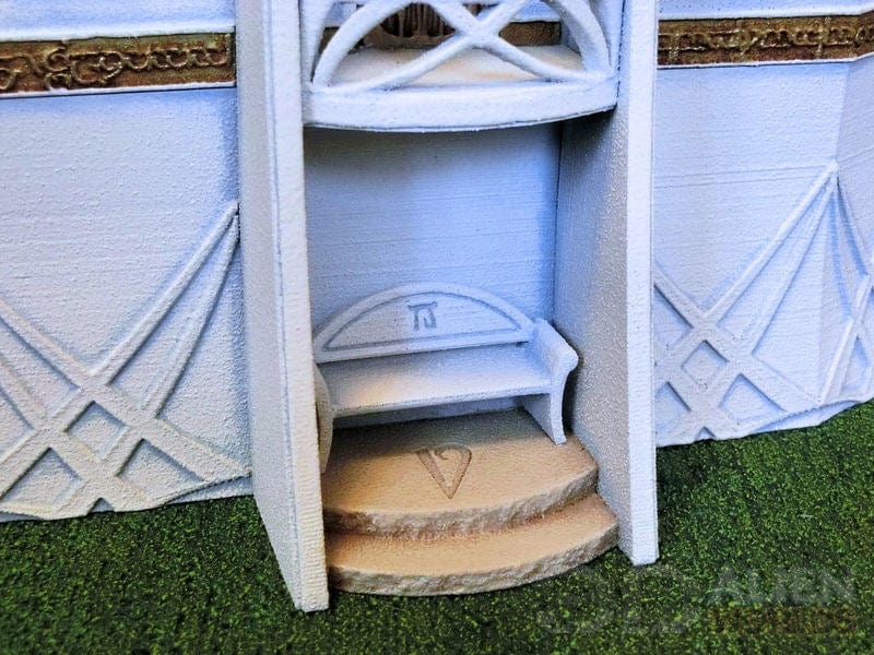 Tabletop Terrain Building High Elf House Tower - Elven Fantasy Building