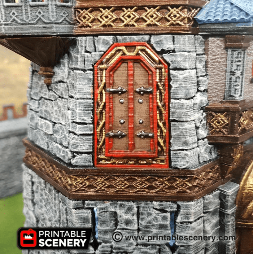 Tabletop Terrain Building Ironhelm Fortress - Fantasy Building