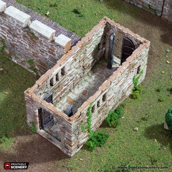 Tabletop Terrain Building King's Gate - Country & King - Fantasy Historical Building