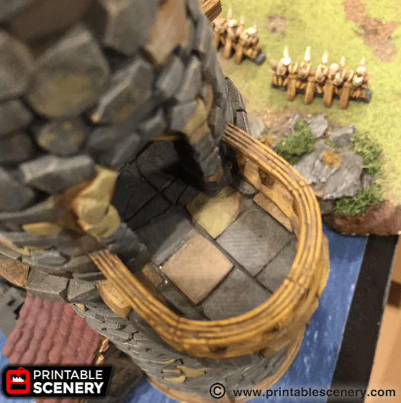 Tabletop Terrain Building Lighthouse - Fantasy Building