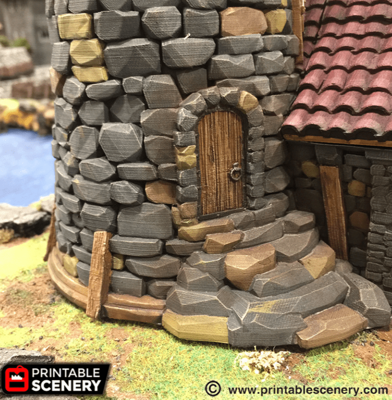 Tabletop Terrain Building Lighthouse - Fantasy Building