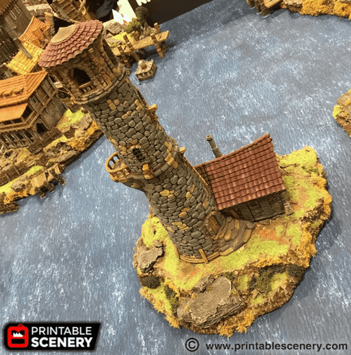 Tabletop Terrain Building Lighthouse - Fantasy Building