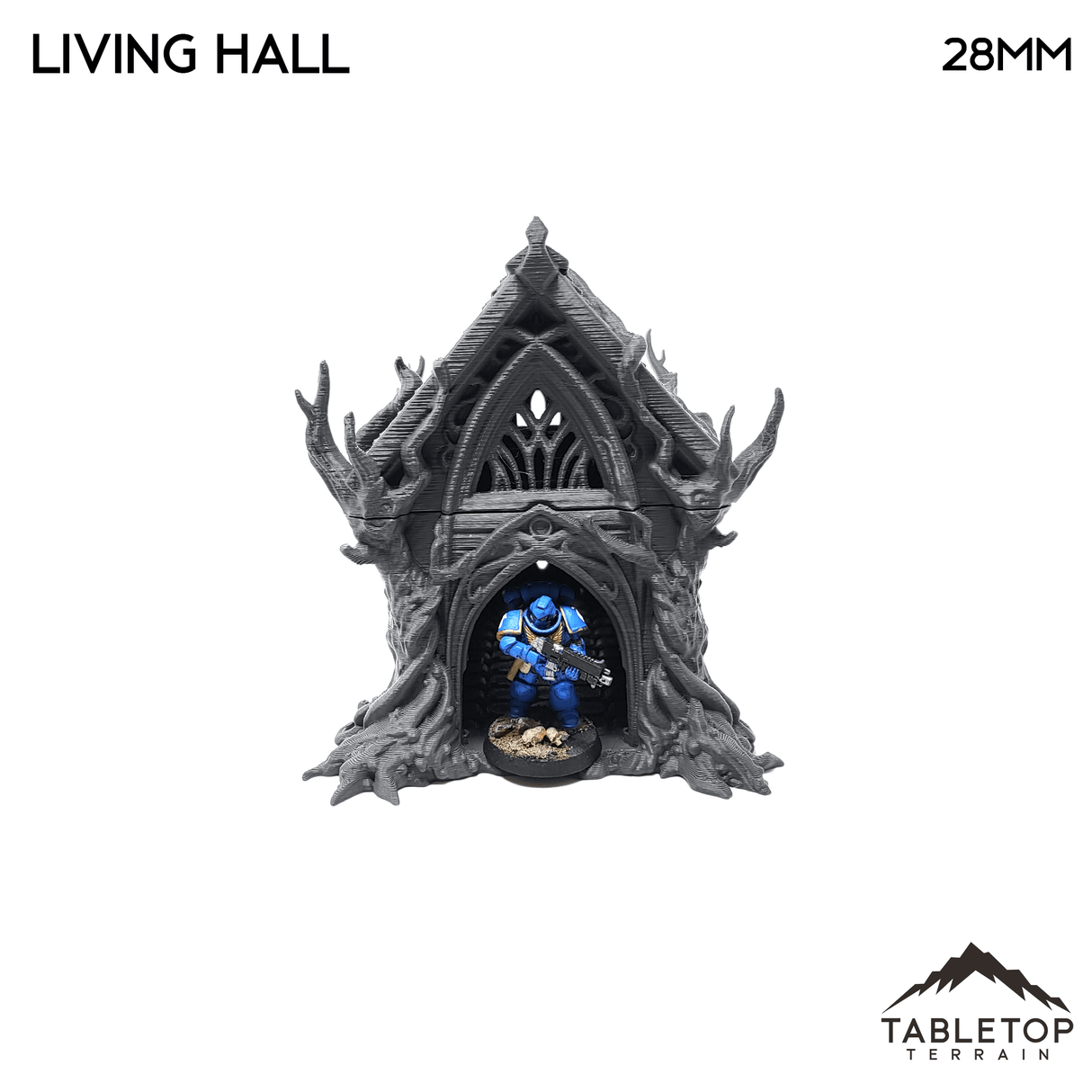 Tabletop Terrain Building Living Hall - Elven Fantasy Building