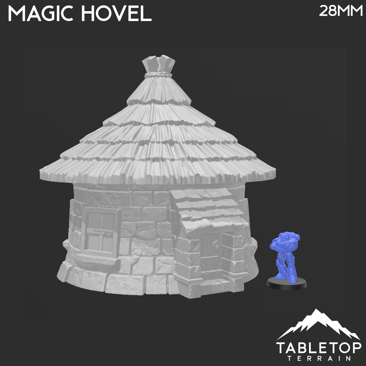 Tabletop Terrain Building Magic Hovel - City of Spiritdale - Fantasy Building