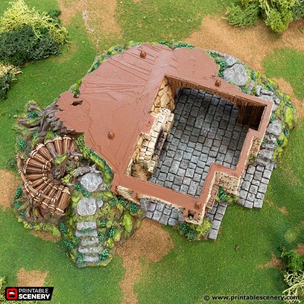 Tabletop Terrain Building Master Builder's Workshop - Rise of the Halflings - Fantasy Building