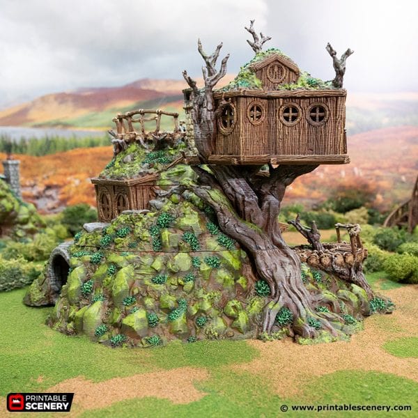 Tabletop Terrain Building Master Builder's Workshop - Rise of the Halflings - Fantasy Building