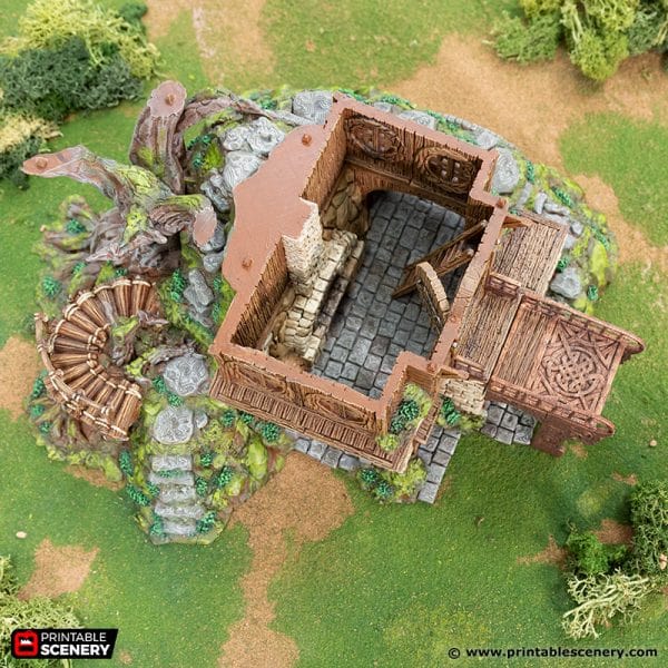 Tabletop Terrain Building Master Builder's Workshop - Rise of the Halflings - Fantasy Building